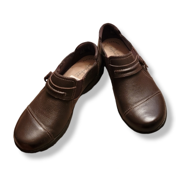 CLARKS Cheyn Madi Slip-On, Brown, Women's size 6.5 - Picture 6 of 16